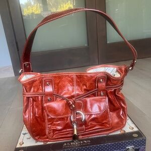 Francesco Biasia Leather Handbag